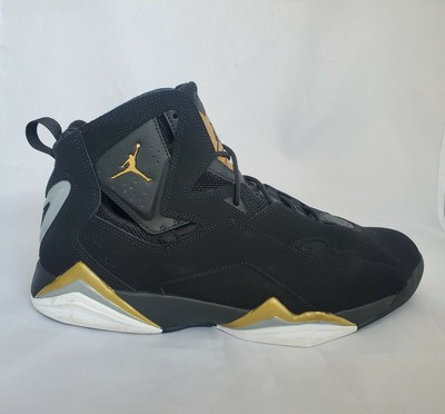 Jordan True Flight Black Metallic Gold 342964-070 Men's Size 13 | eBay