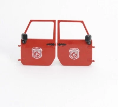 Bruder 43530 Ersatzteil Fahrer u. Beifahrertür für Jeep Wrangler Feuerwehr 02528
