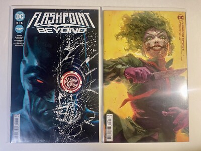 FLASHPOINT BEYOND #5 COVER A B SET NM+ Or Better