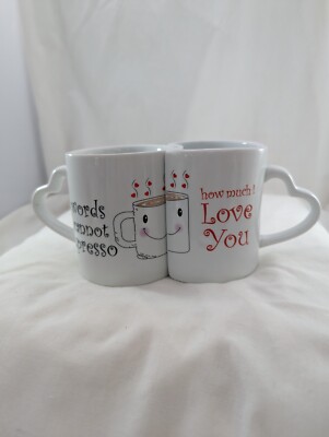 Liebe Tassen Tassen Crofton Neuheit Kaffee Worte können nicht ausdrücken, wie sehr ich dich liebe''
