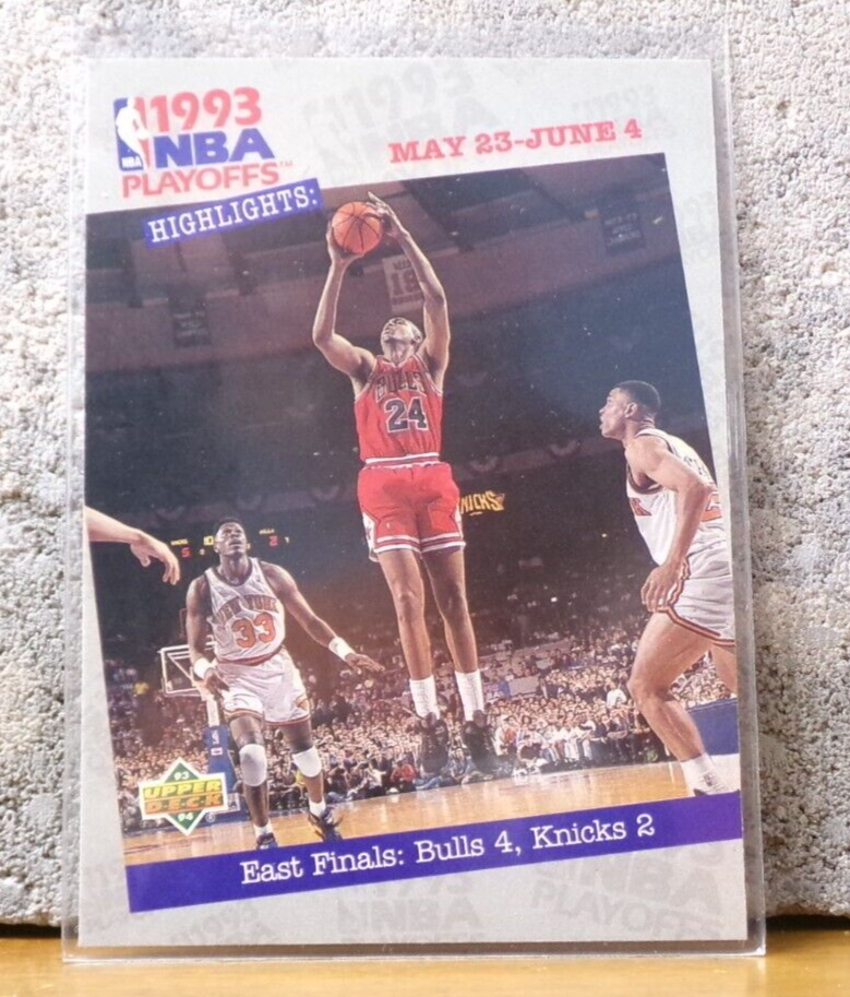 COOL BASKETBALL THE 1993 NBA PLAYOFFS HIGHLIGHTS EAST FINALS BULLS