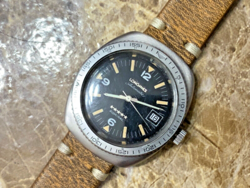 Vintage 1960’s Longines Admiral Five Star Divers Automatic!! Model 501-1002!