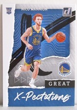 Nico Mannion 2020-21 Donruss Great X-Pectations Rookie #23 Golden State Warriors