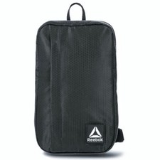 Reebok Mens   Crossbody Bag Black Zipper Dail...