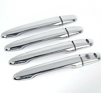 Set Edelstahl TüRgriffe Blenden Chrom FüR Citroen C-Crosser Peugeot 4007
