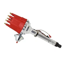 FOR 1955-1982 CHEVY GM SB BB READY TO RUN ALUMINUM PRO DISTRIBUTOR WITH RED CAP