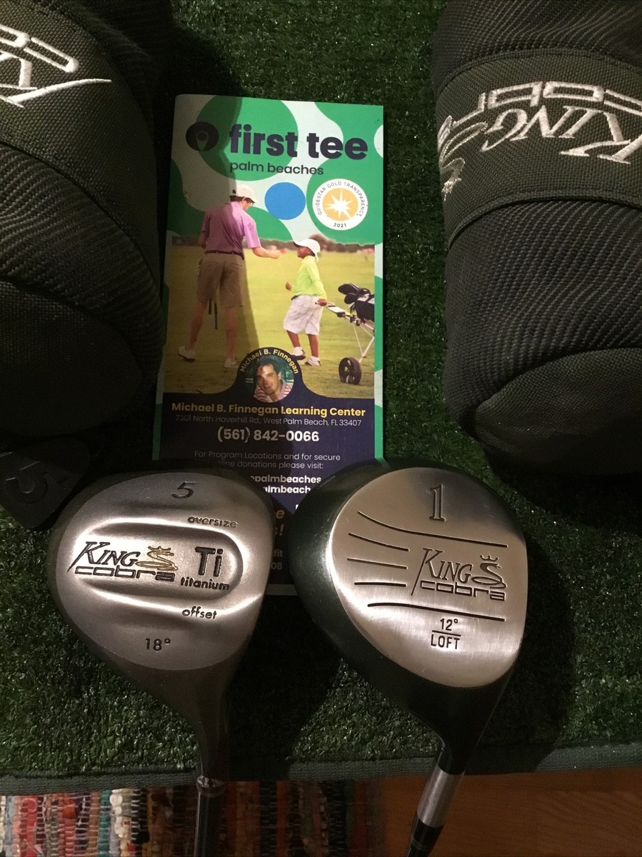 King Cobra Seniors Woods Set (Driver, Oversize Offset Ti. 5W 