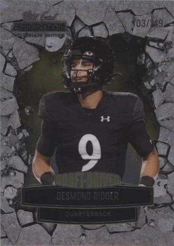 2021 Wild Card Alumination NIL Collegiate Edition Desmond Ridder #ANDD-9