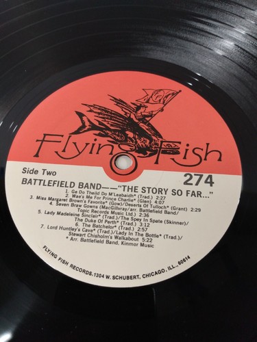 Battlefield Band- The Story So Far Vinyl LP Album Scottish Celtic - Picture 8 of 11