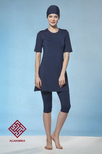 AlHamra Capri Modest Burkini Swimwear Swimsuit Burqini Muslim Islamic Sportwear - Picture 9 of 13