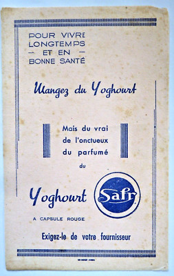 BUVARD - SAFR - RED CAPSULE YOGURT FOR LONG AND HEALTHY LIVING