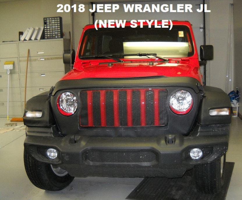 Covercraft LeBra Custom Front End Cover For Jeep Wrangler JK (2007-2018) – Black Vinyl, 2-Piece Protection From Chips & Bugs