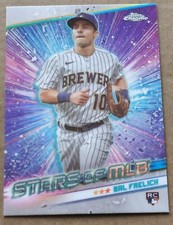 2024 Topps Chrome Series 1 #CSMLB-12 Sal Frelick Rookie Stars of the MLB RC