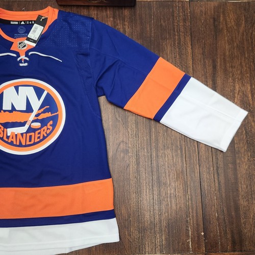 Adidas New York Islanders Home Jersey Men's Size 50 Royal Blue GT5618 NHL New - Picture 11 of 14