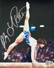 Mary Lou Retton Signed Autographed 8x10 Photo Beckett Authenticated #2 Silver