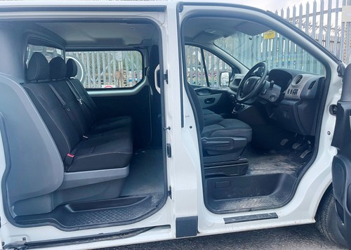 NO VAT✅2019 Renault Trafic LL29 Business+_Factory Crew Double Cab Combi_ULEZ CAZ - Picture 3 of 17