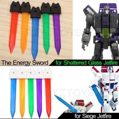 Upgrade The Energy Sword for Shattered Glass Jetfire / Siege Jetfire Sword