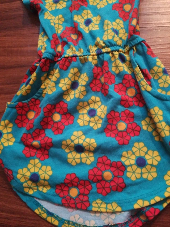 LULAROE MAE GIRLS KIDS SIZE 2 GREEN  - Изображение 2 из 3