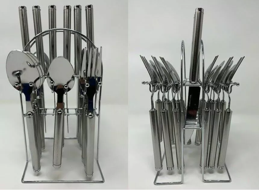 Cutlery set on sale stand