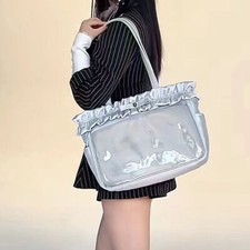 Hot Japanese School Girls Itabag Transparent Handbag Shoulder Bags Cute Ita Bags