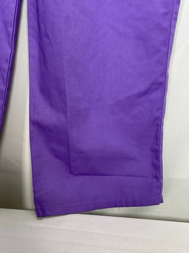 Blue Angel Purple Cargo Scrub Pants Women's XL NWT - Picture 2 of 12