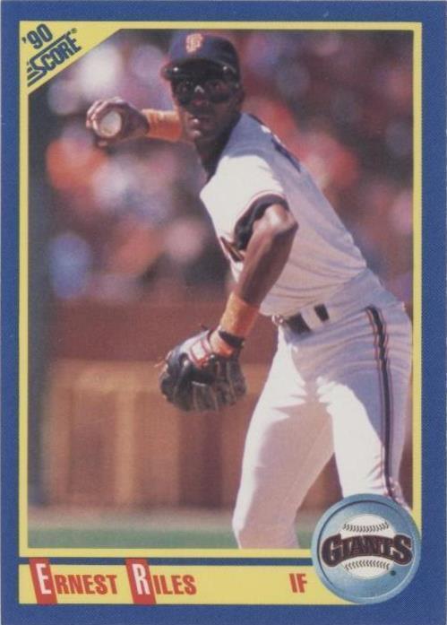 1990 Score - Ernest Riles #447 - 1 of 1