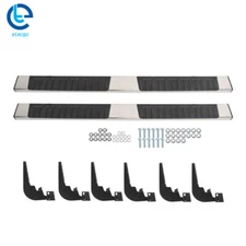 For Ram 1500 2500 3500 Crew Cab 2010-2022 6" Side Steps Nerf Bars Running Boards