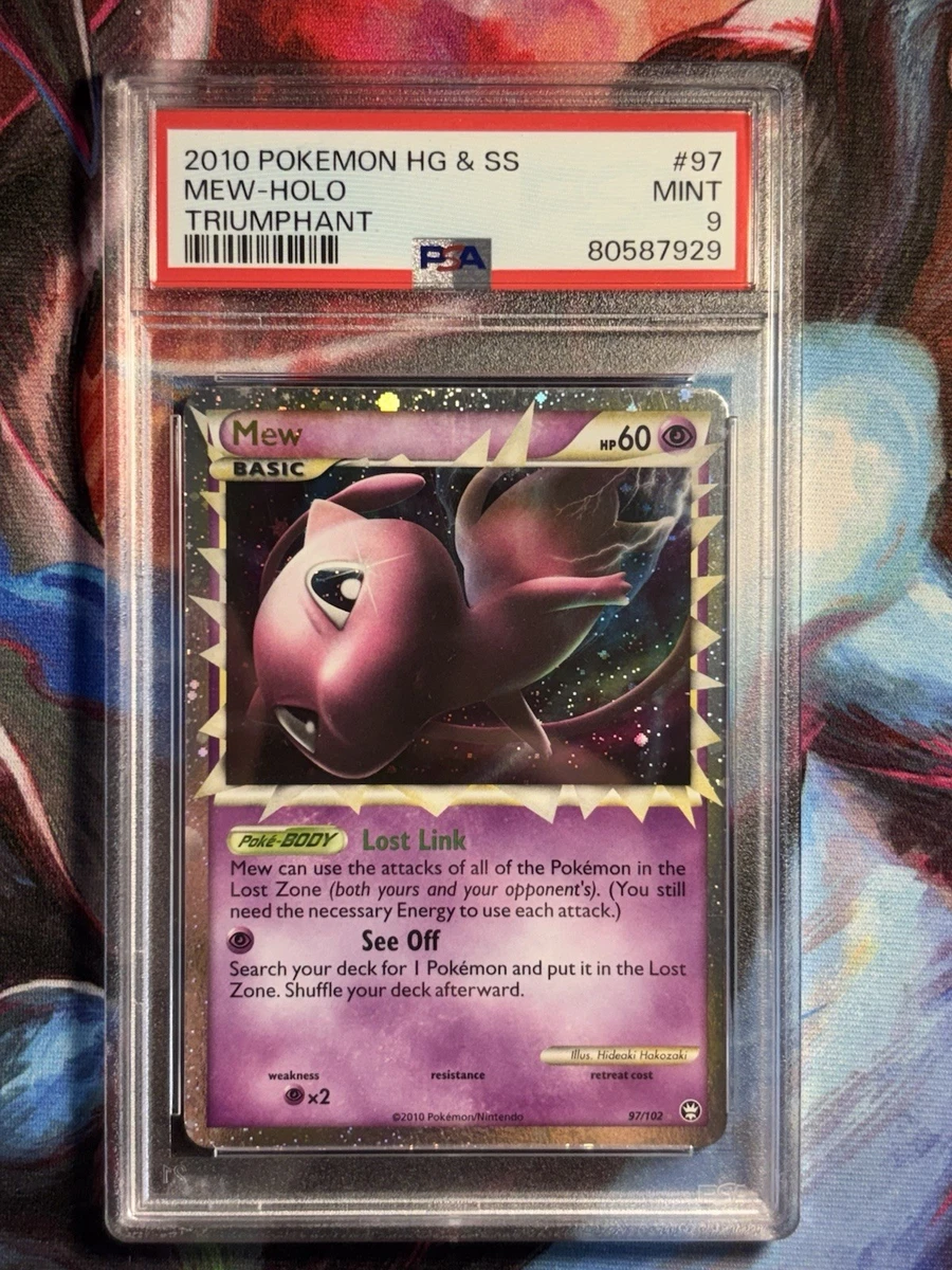Preços baixos em Mew Pokémon TCG Autenticador Esportivo