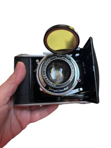 Voigtlander Bessa 66 Medium Format Folder Camera w voigtlander 7.5cm 3.5 lens - Picture 23 of 24