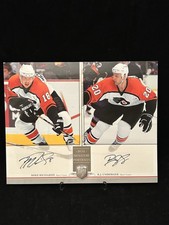 2006/07 Be A Player Portraits MIKE RICHARDS/R.J. UMBERGER Dual Signatures Auto