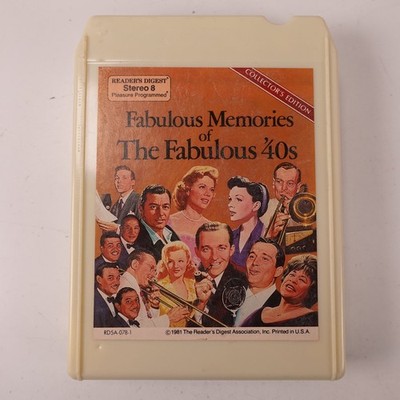 Reader's Digest   Fabulous Memories of The Fabulous '40s 8-Track 1981