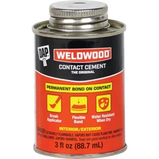 DAP Weldwood 3 Oz. Liquid Contact Cement 7079800107 DAP Weldwood 7079800107