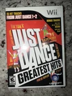Just Dance Greatest Hits - Nintendo Wii - CIB - TESTED