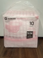 SUNKISS Masterpiece Adult Diapers w Tabs Unisex Disposable Incontinence Size S/M