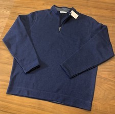 Peter Millar Crown Fleece Quarter Zip Pullove...