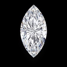 2.75 Ct Loose Moissanite Marquise Cut 7 x 14 MM D Color, IF CLARITY Certified