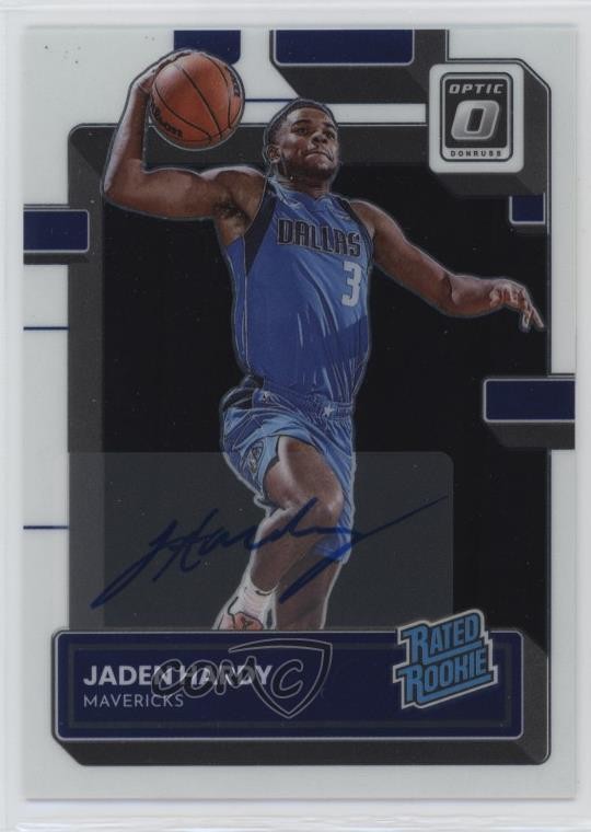 2022 Panini Donruss Optic Rated Signatures Jaden Hardy #248 Rookie Auto RC 18t1