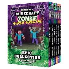 Diary of a Minecraft Zombie Super Special: Epic Collection 6 Book Box Set Sealed