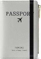 ReisepasshüLle Rfid Blocker Grau Mit Zipper FüR Kreditkarten Und Reisedokumente