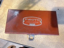 Proto Professional Tools Red Metal Case Close...