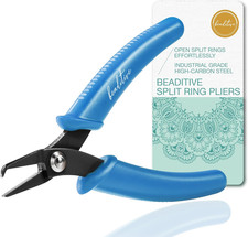 Split Ring Pliers Jewelry Making, Beading, Crafting High-Carbon Steel 5-In