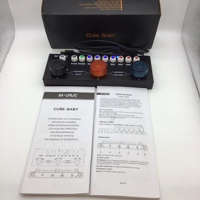 Cube Baby Black E-Gitarre Hervorragender Multieffektprozessor Verstärker Simulator Neu