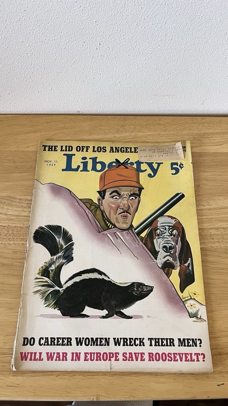Liberty Magazine Edition Nov 11, 1939 The Lid off of Los Angeles