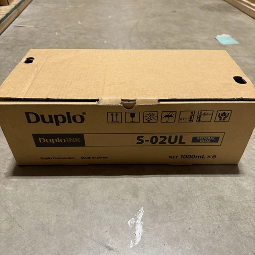 DUPLO DP-U950 S-02UL Ink Federal Blue  1000ML X5 Cartridge DP-J450 / DP-U550