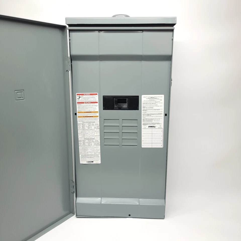 Square D HOM816M200PFTRB Homeline 200 А 8 пространств 16 цепей наружный главный выключатель - Изображение 3 из 4