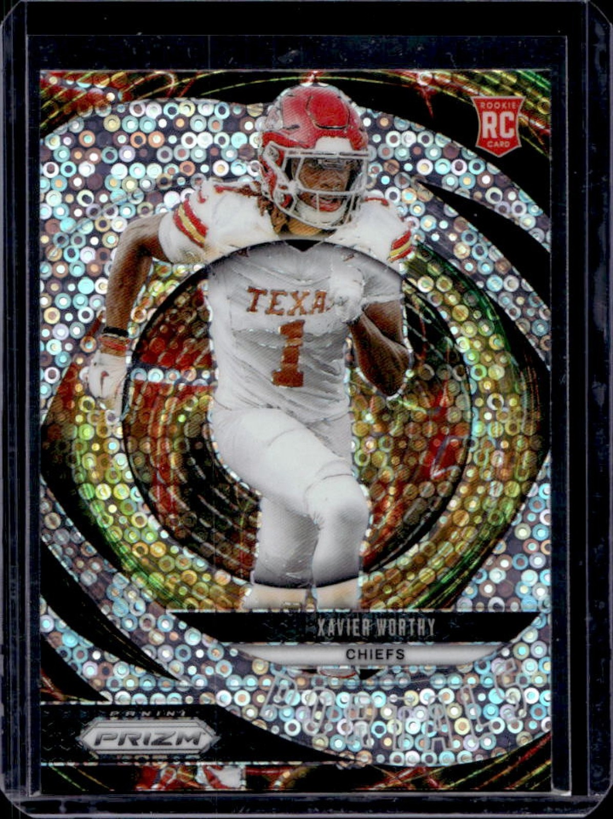 2024 Prizm Xavier Worthy Portals RC No Huddle Rookie #10