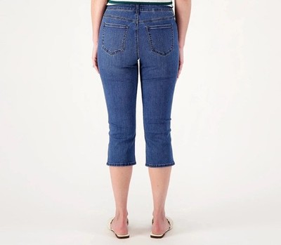 その他 pc NYDJ Jeans Women's PETITE Size 6P Curves 360 Slim Straight Crop