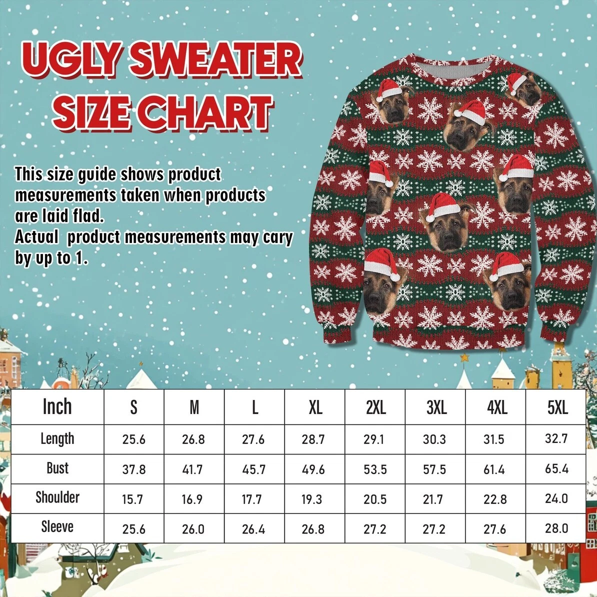 Krampus Ugly Christmas Sweater