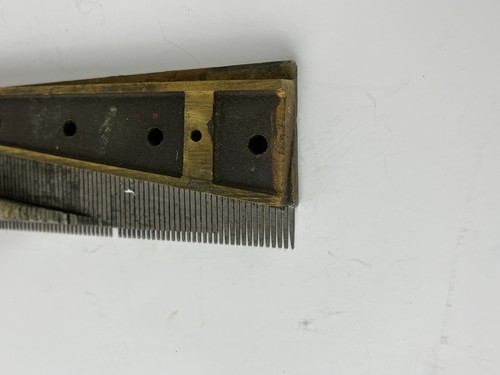 Antique Music Box Comb Disc Changer Regina Corona ? 6 1/2" 5 Hole Part - Picture 6 of 13