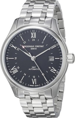 Frederique Constant Classic Index GMT FC-350B5B6B Mechanisch Herren-Armbanduhr